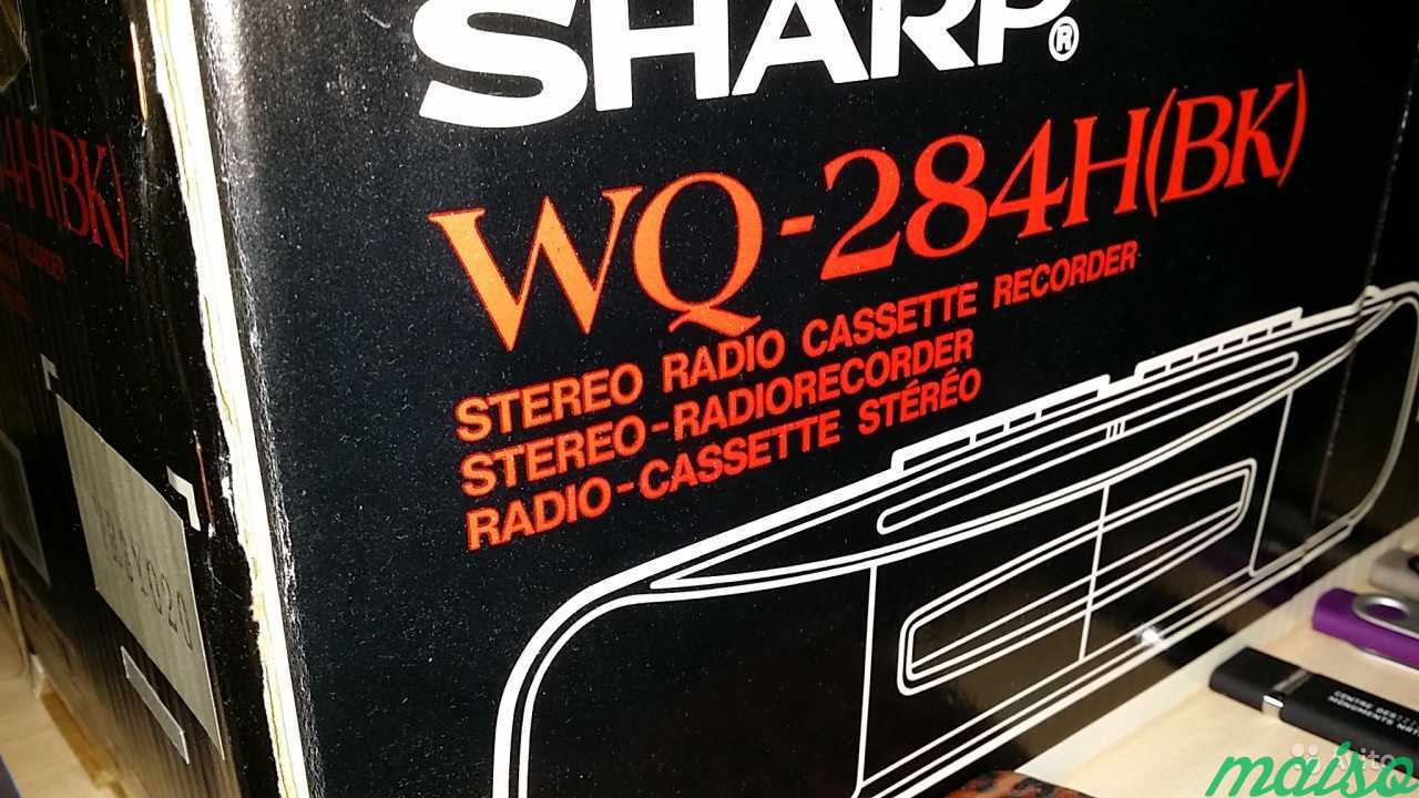 Магнитола sharp 2-х кассетная б/у,родная коробка в Санкт-Петербурге. Фото 2