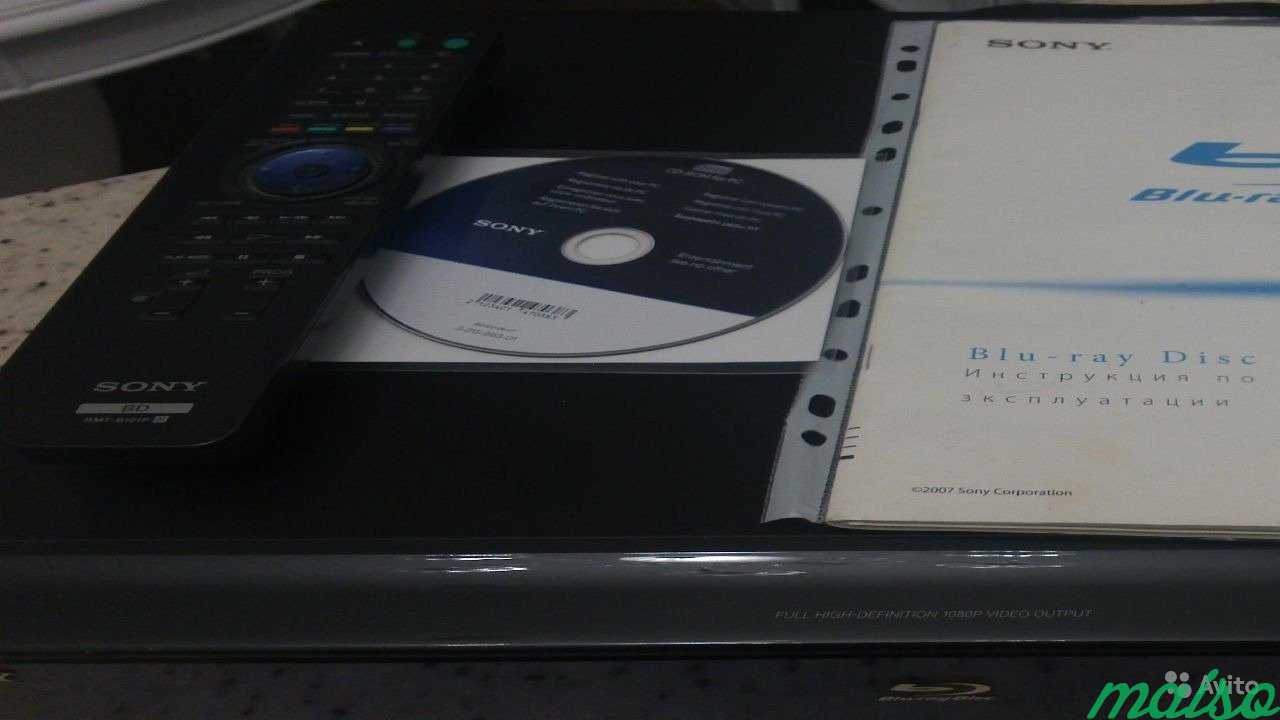 BLu-ray Disc Player Sony BDP-S500 в Санкт-Петербурге. Фото 1