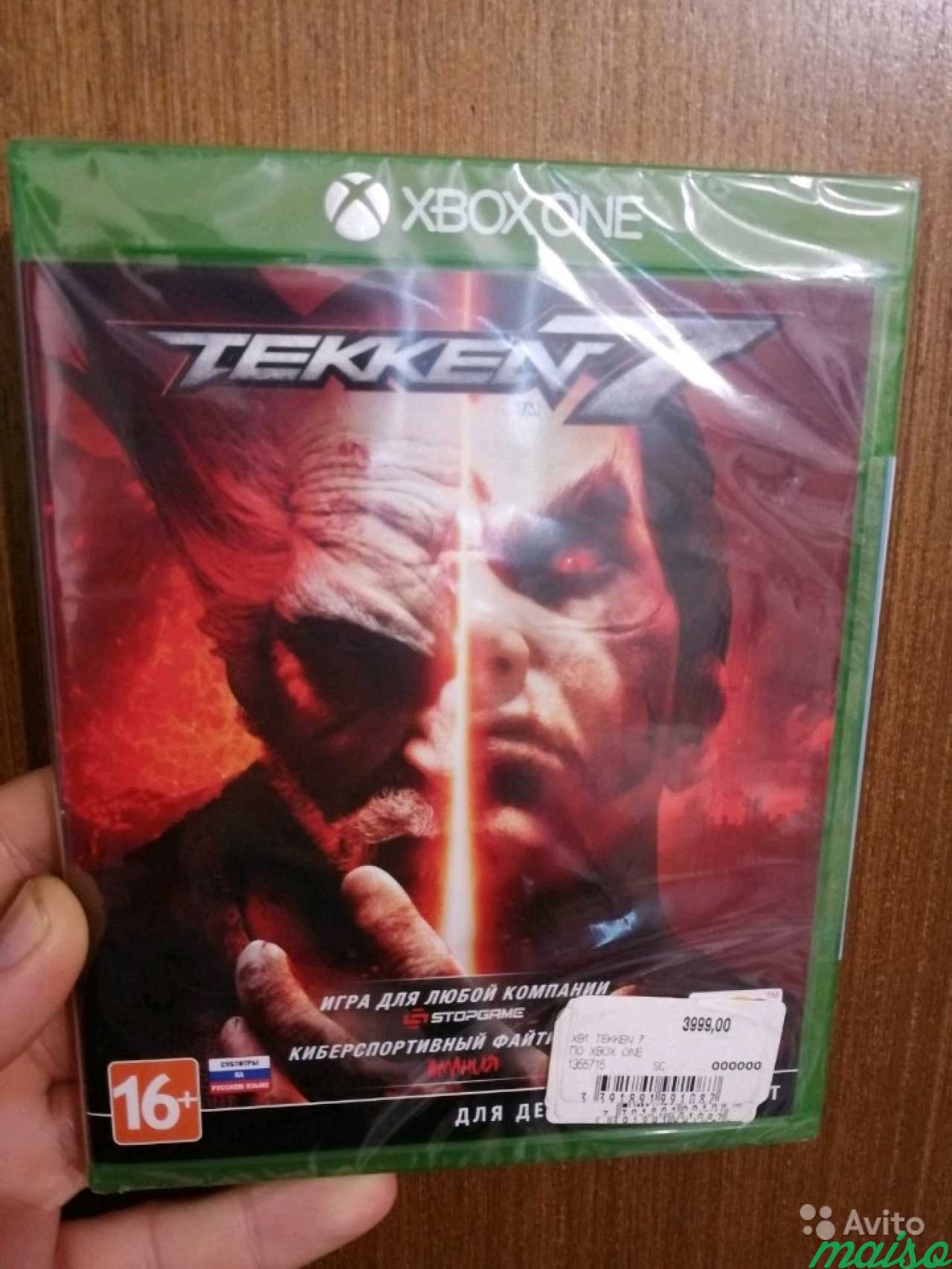 Новый диск с игрой для Xbox One Tekken 7 в Санкт-Петербурге. Фото 1