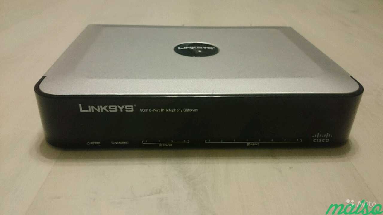 Голосовой шлюз Cisco (Linksys) SPA8000 в Санкт-Петербурге. Фото 1