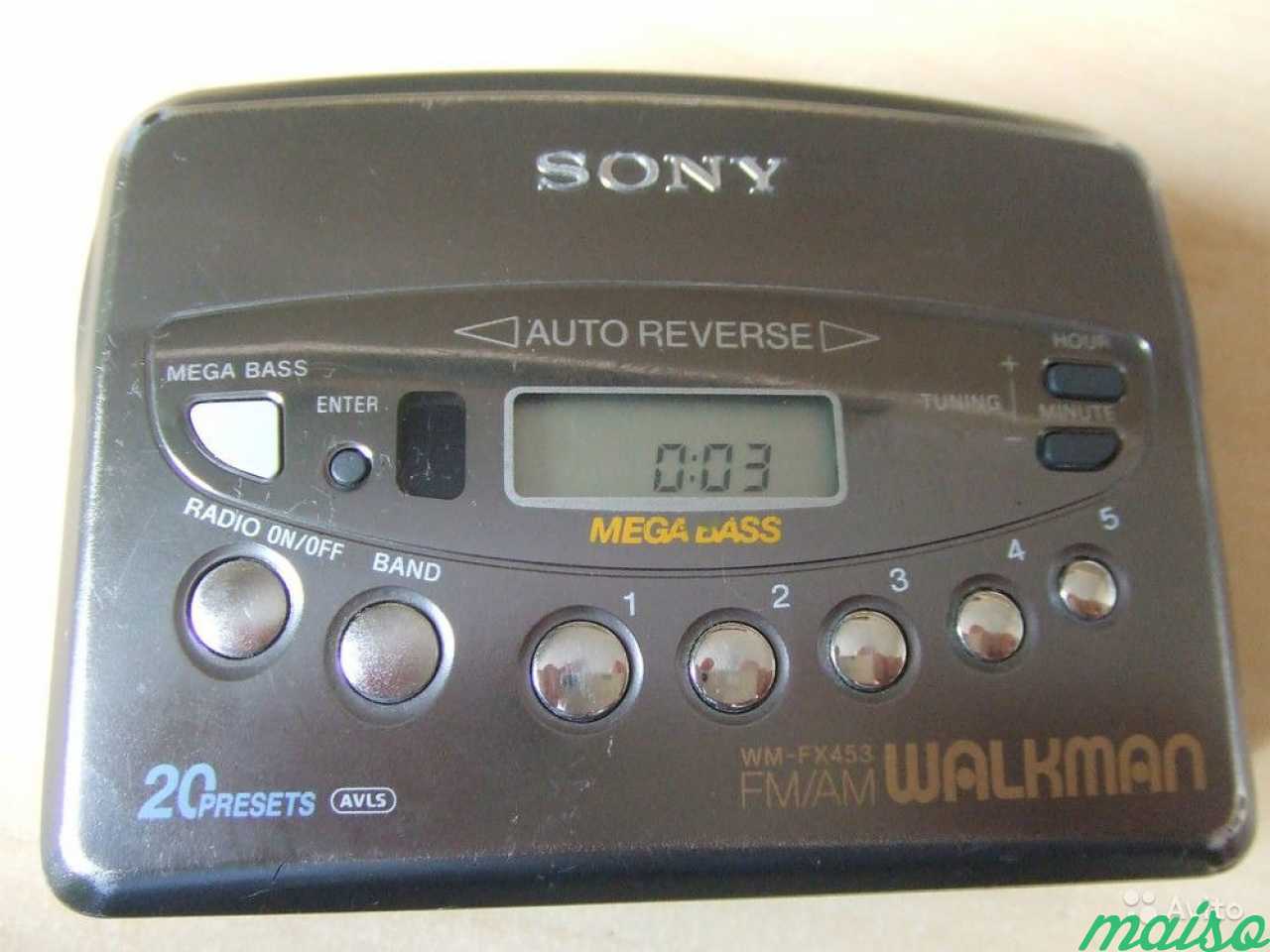 Sony WM-FX453 кассетный аудио плеер в Санкт-Петербурге. Фото 3