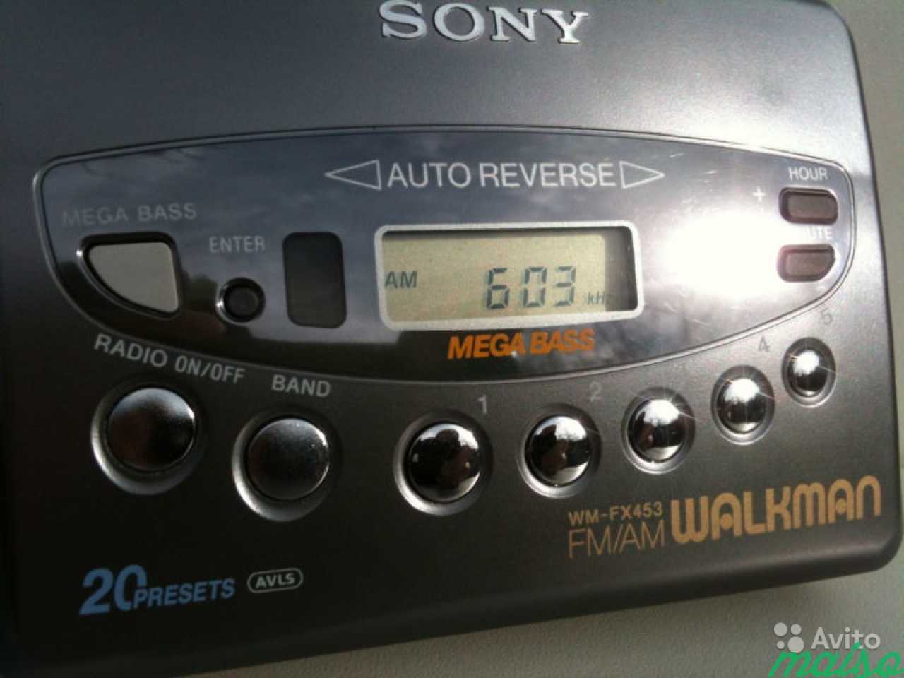 Sony WM-FX453 кассетный аудио плеер в Санкт-Петербурге. Фото 1