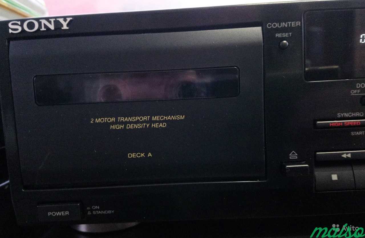 Sony TC-W435, двух касетная дека (1995) в Санкт-Петербурге. Фото 4