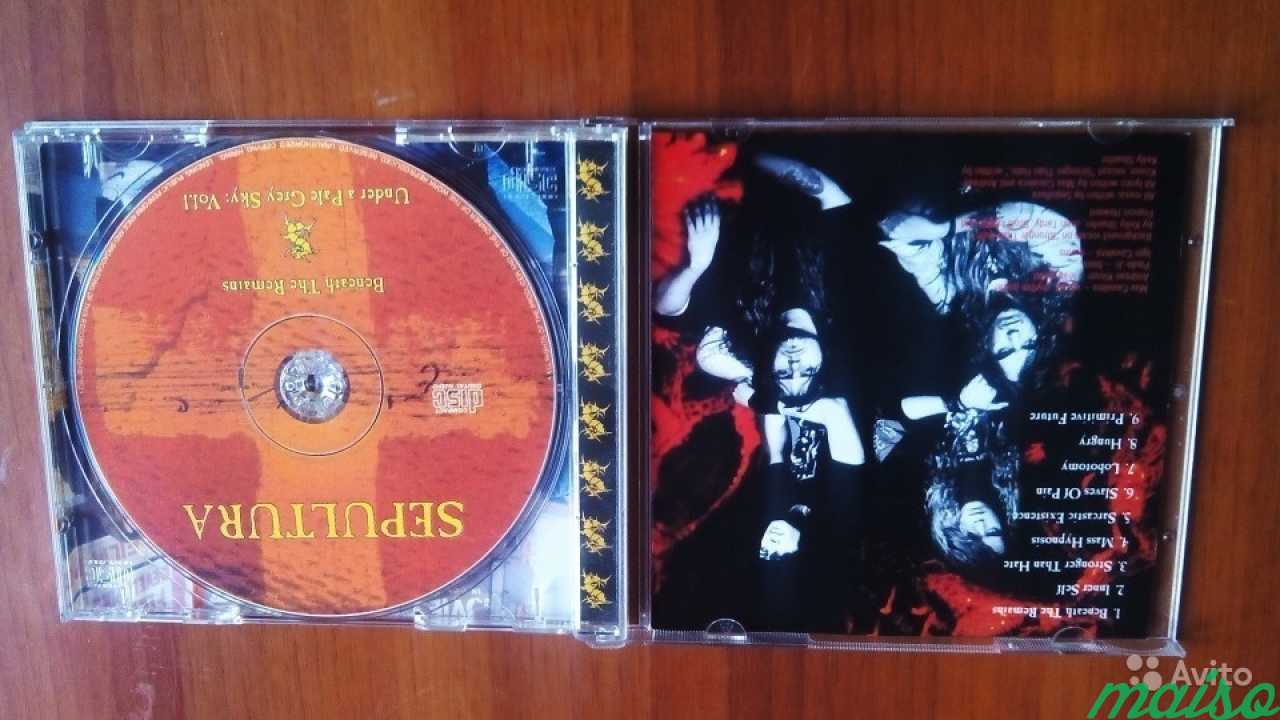 Sepultura сборник.2 CD-альбома.1989.1996 в Санкт-Петербурге. Фото 2