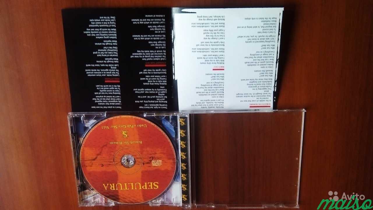 Sepultura сборник.2 CD-альбома.1989.1996 в Санкт-Петербурге. Фото 3