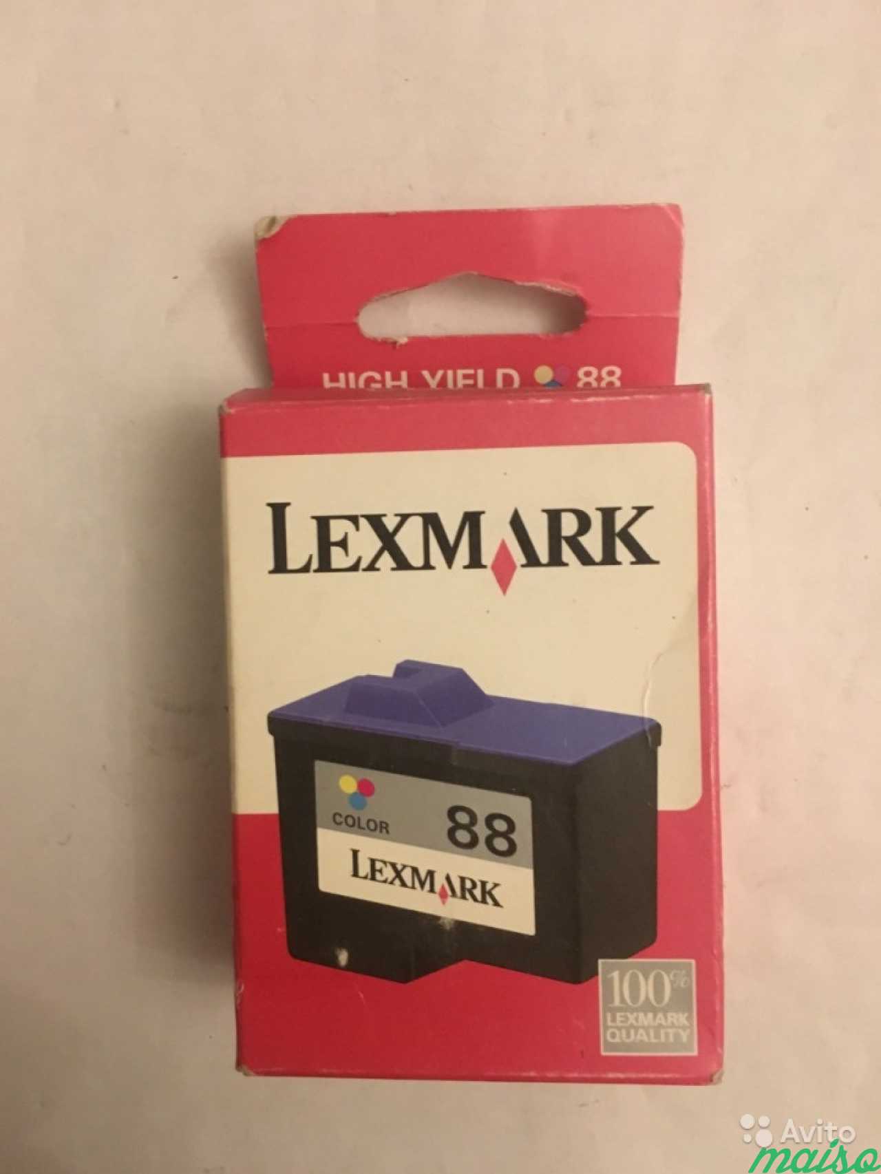 Картриджи для принтеров Lexmark, новые в Санкт-Петербурге. Фото 1