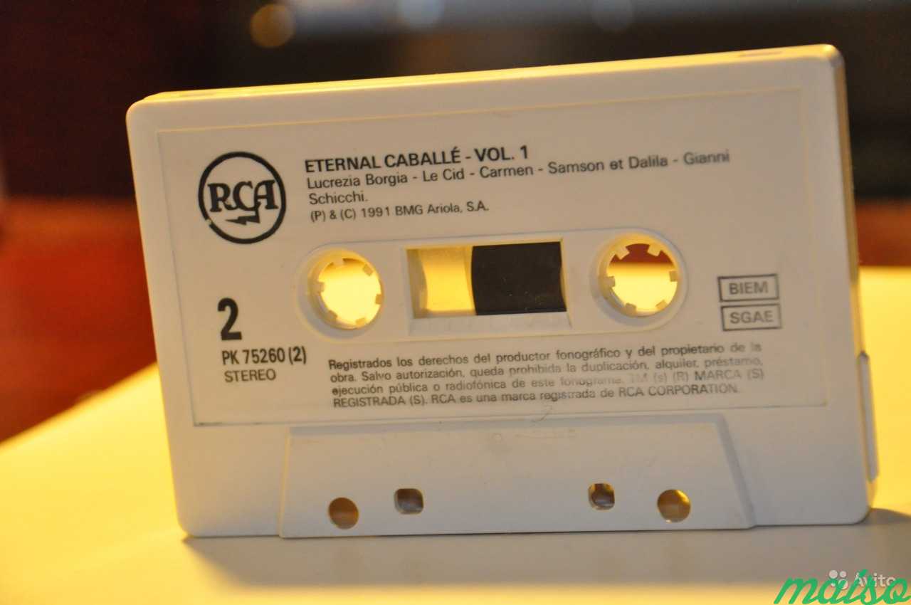 Аудиокассета Montserrat Caballe - Eternal Caballe в Санкт-Петербурге. Фото 4