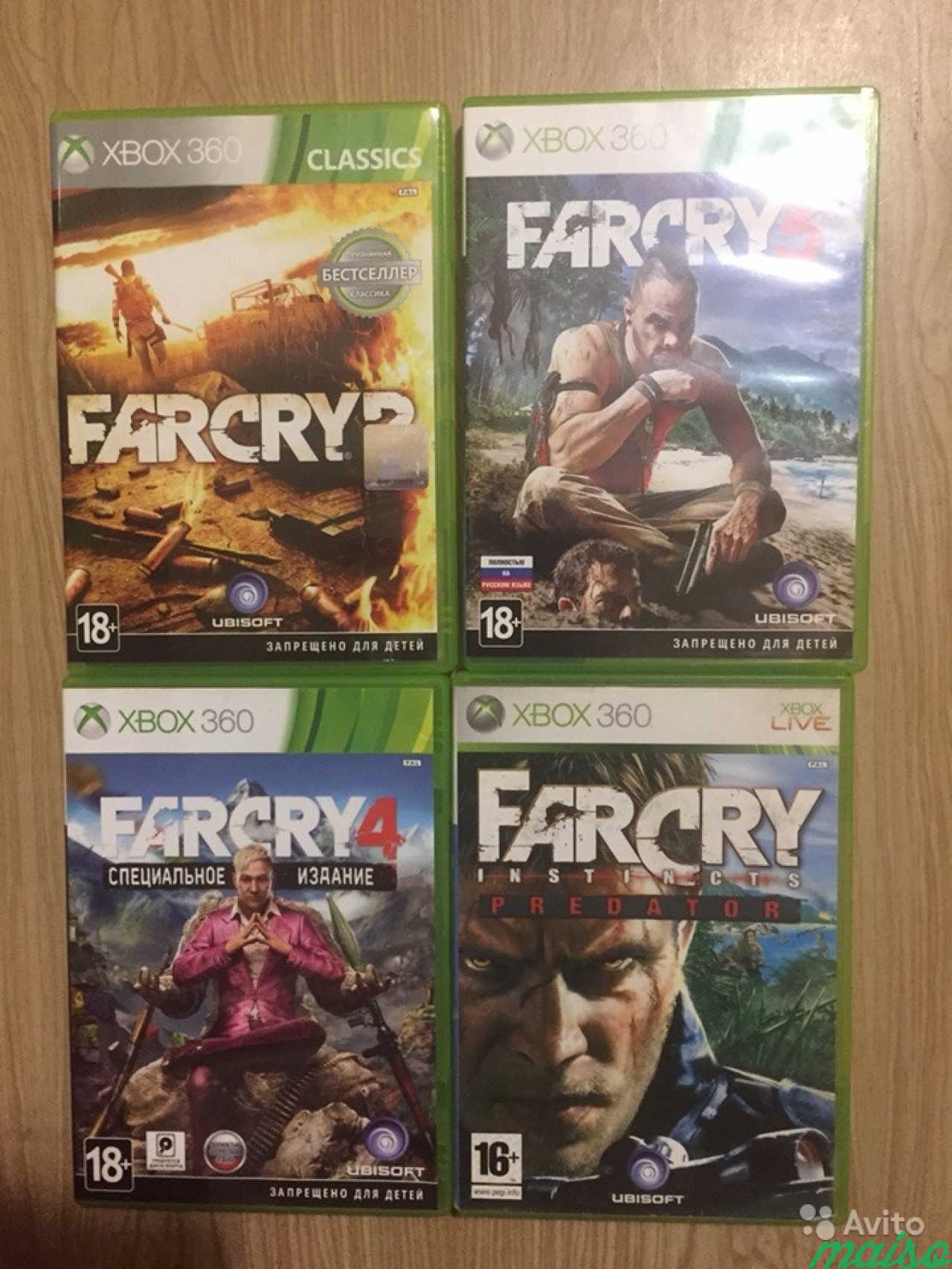 FarCry 3, Far Cry 4 Xbox 360 в Санкт-Петербурге. Фото 1