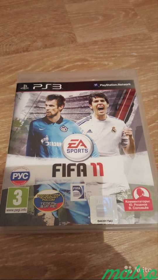 Игра диск PS3 Fifa 11 в Санкт-Петербурге. Фото 1