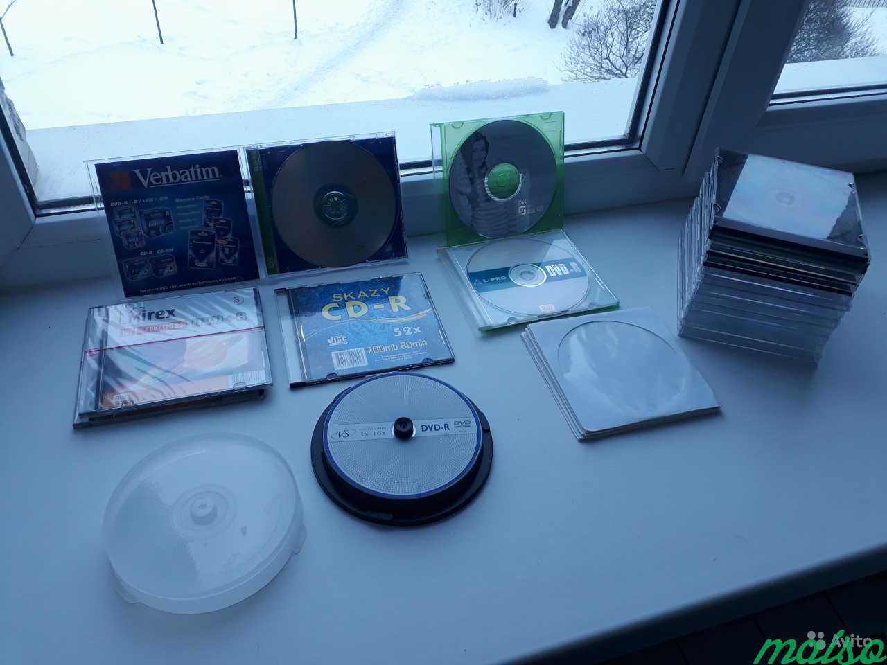 CD, DVD чистые, упаковка в Санкт-Петербурге. Фото 1