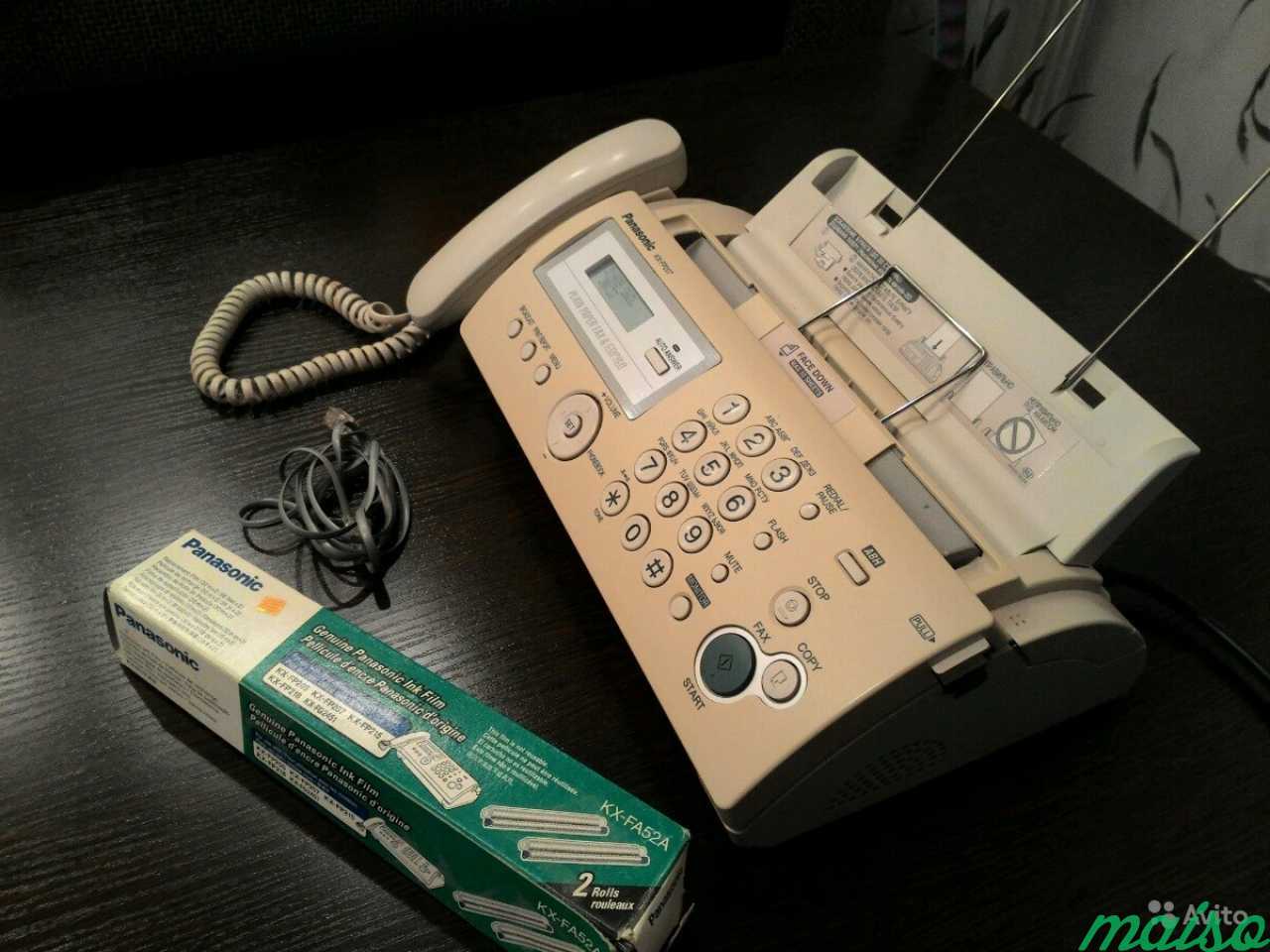 Телефон/факс/копир Panasonic KX-FP207 в Санкт-Петербурге. Фото 2