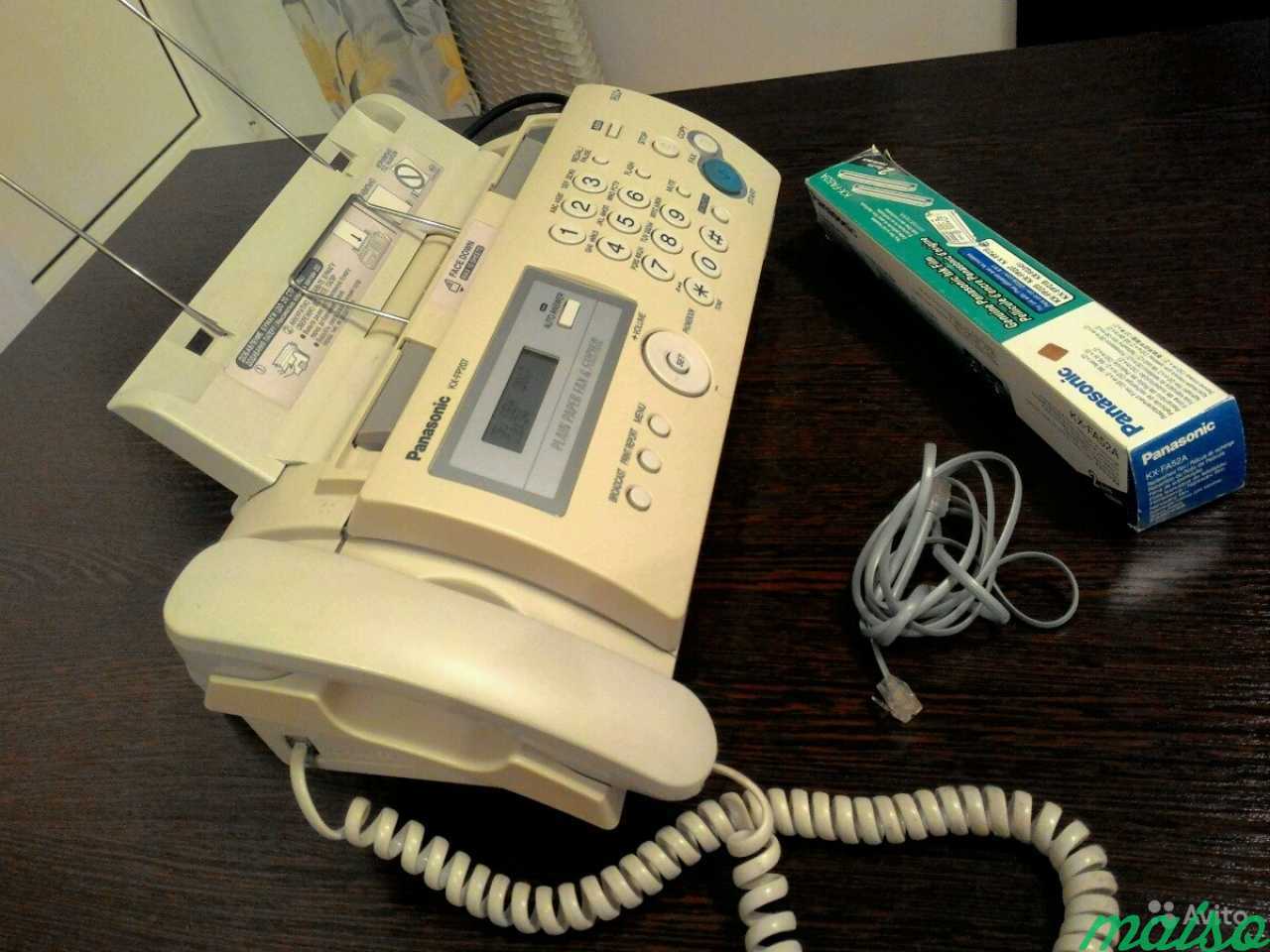 Телефон/факс/копир Panasonic KX-FP207 в Санкт-Петербурге. Фото 3