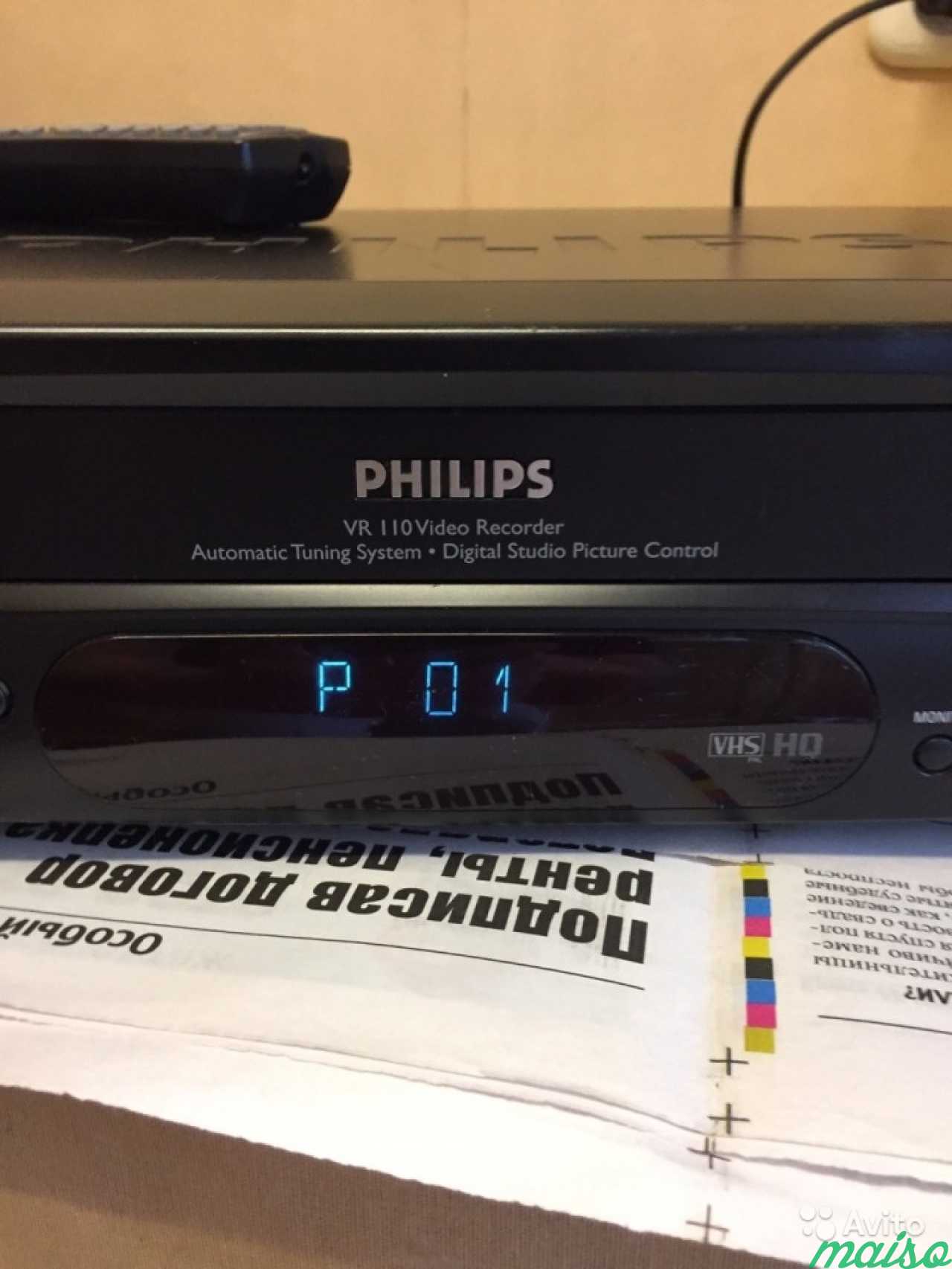 Видеомагнитофон Philips VR110/58 (ремонт) в Санкт-Петербурге. Фото 5