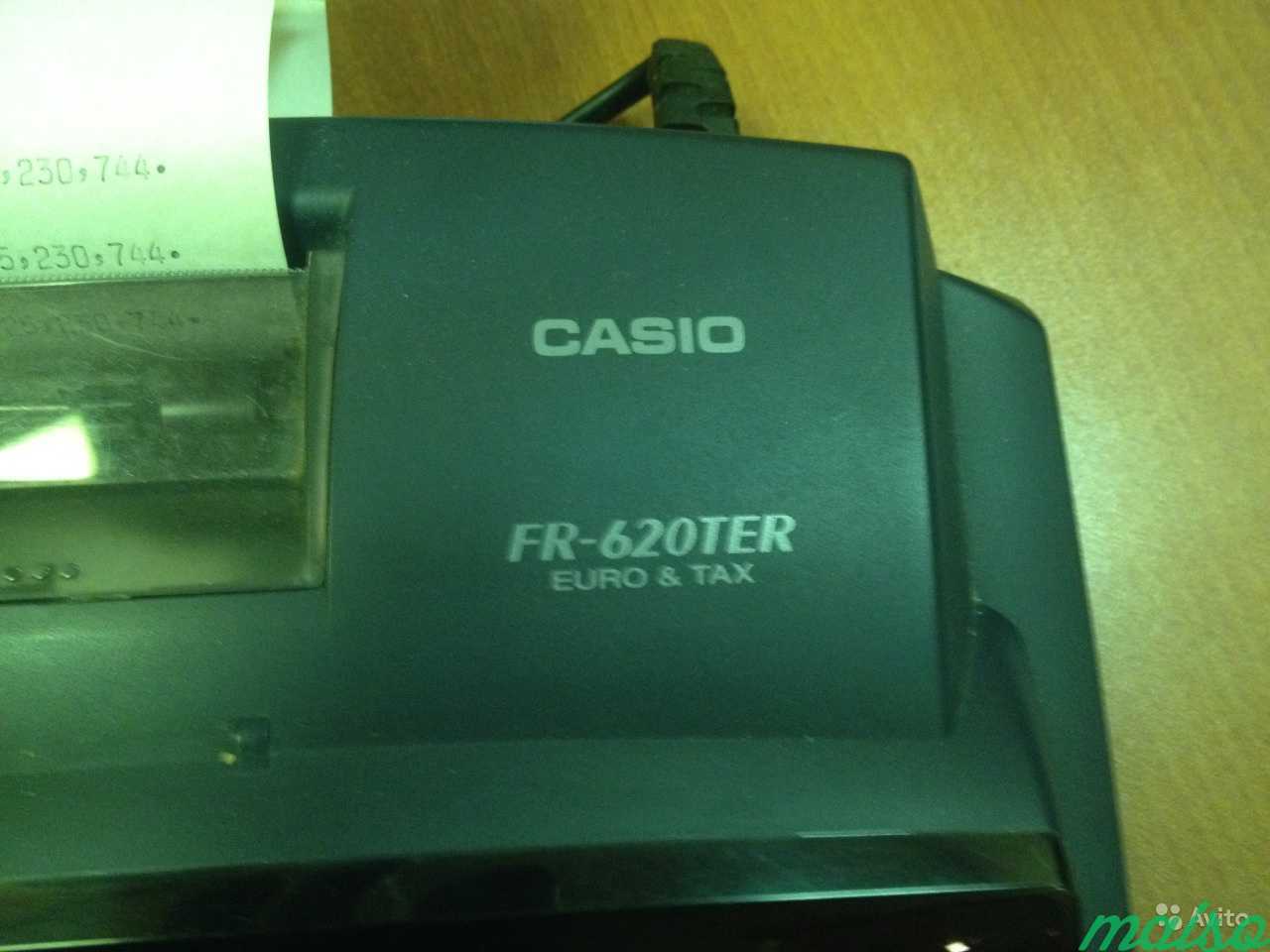 Печатающий калькулятор Casio FR-620TER/DR-420TER в Санкт-Петербурге. Фото 2
