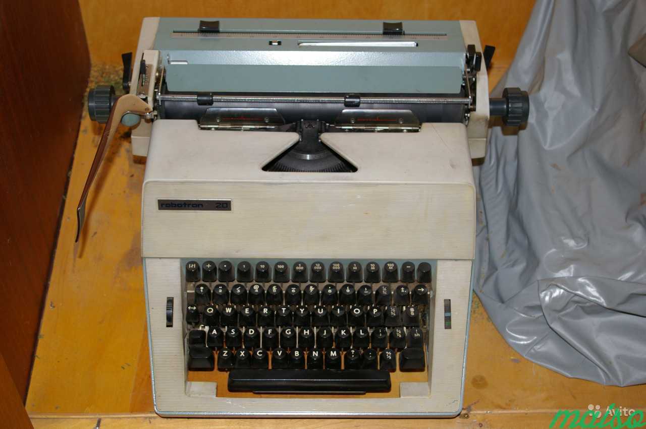 Парные пишущие машинки robotron 20 в Санкт-Петербурге. Фото 1