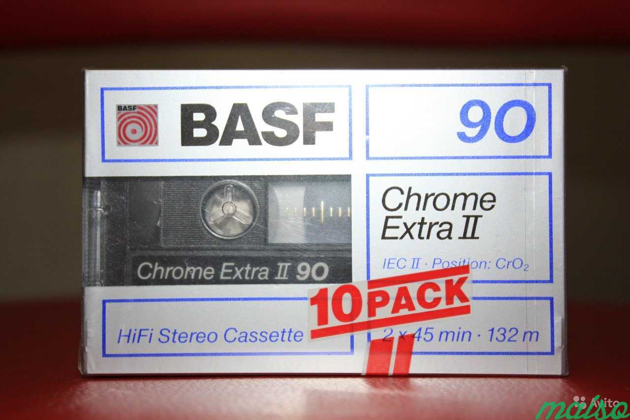 Кассеты Basf Chrome Extra 90 в Санкт-Петербурге. Фото 1