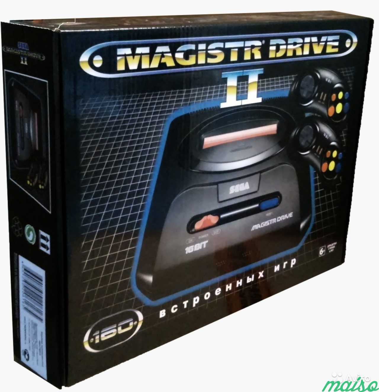 Sega Magistr Drive 2 + 160 игр в Санкт-Петербурге. Фото 1