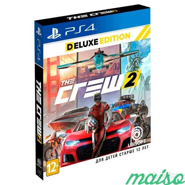 TheCrew2 DeluxeEdition PS4 Игра диск Русском языке в Санкт-Петербурге. Фото 2