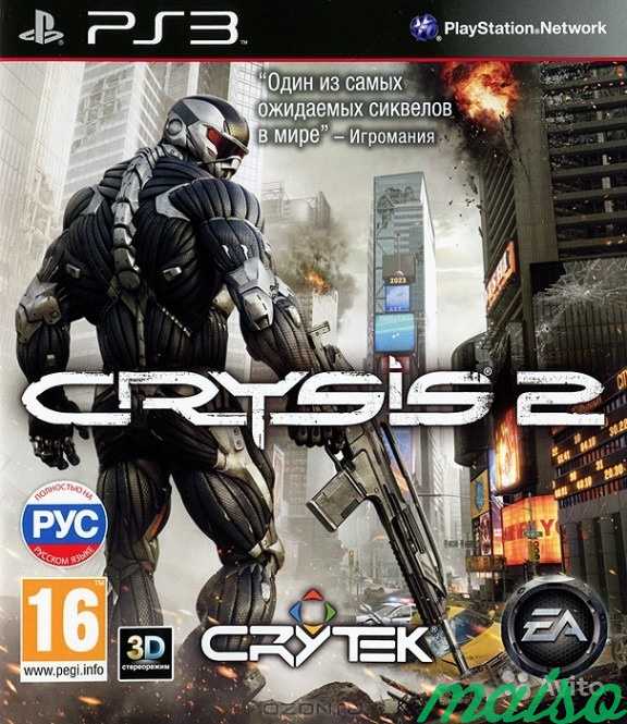 Crysis 2,3 PS3 в Санкт-Петербурге. Фото 2