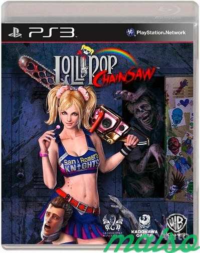 Lollipop chainsaw PS3 новая в Санкт-Петербурге. Фото 1