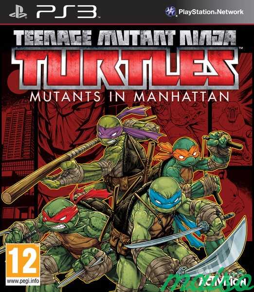 Mutant Ninja Turtles Mutants in Manhattan PS3 в Санкт-Петербурге. Фото 1