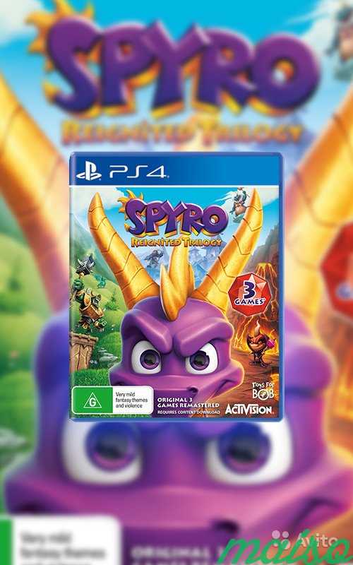Spyro reignited trilogy PS4/xone в Санкт-Петербурге. Фото 1