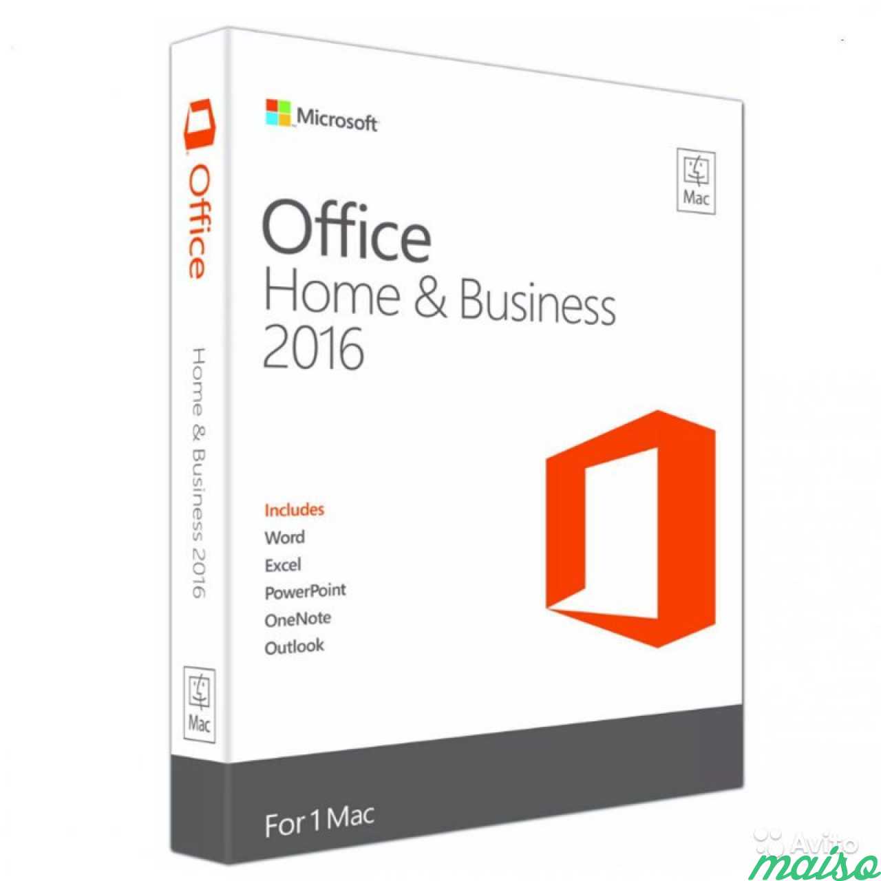 Microsoft Office 2016 Home and Business for MAC в Санкт-Петербурге. Фото 1
