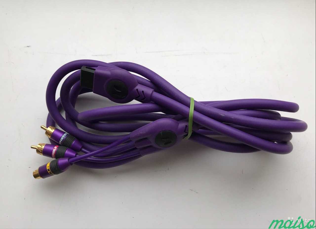 Кабель для GameCube S-video Monster cable в Санкт-Петербурге. Фото 1