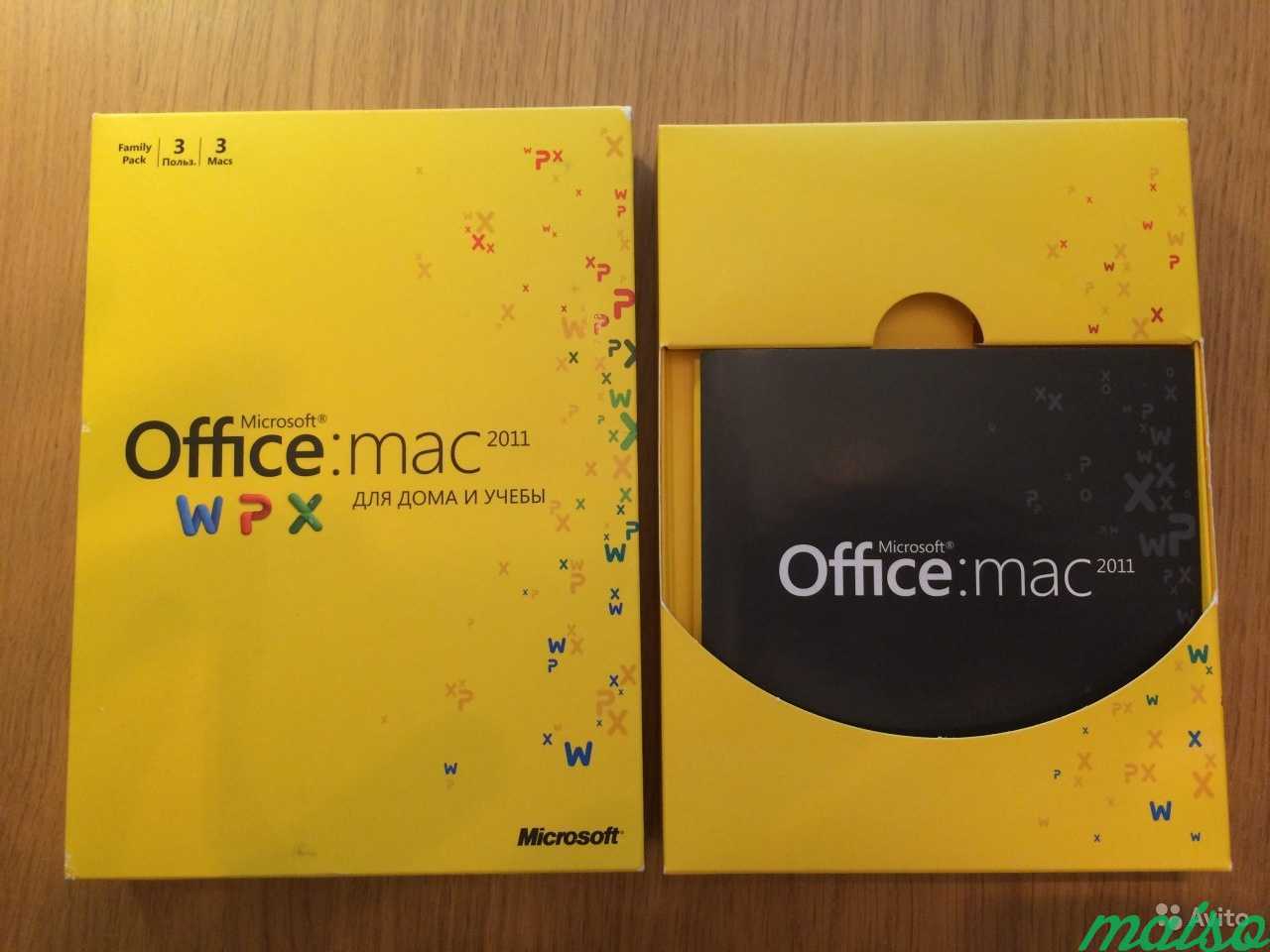 Microsoft Office for Mac для дома и учебы 2011 в Санкт-Петербурге. Фото 2
