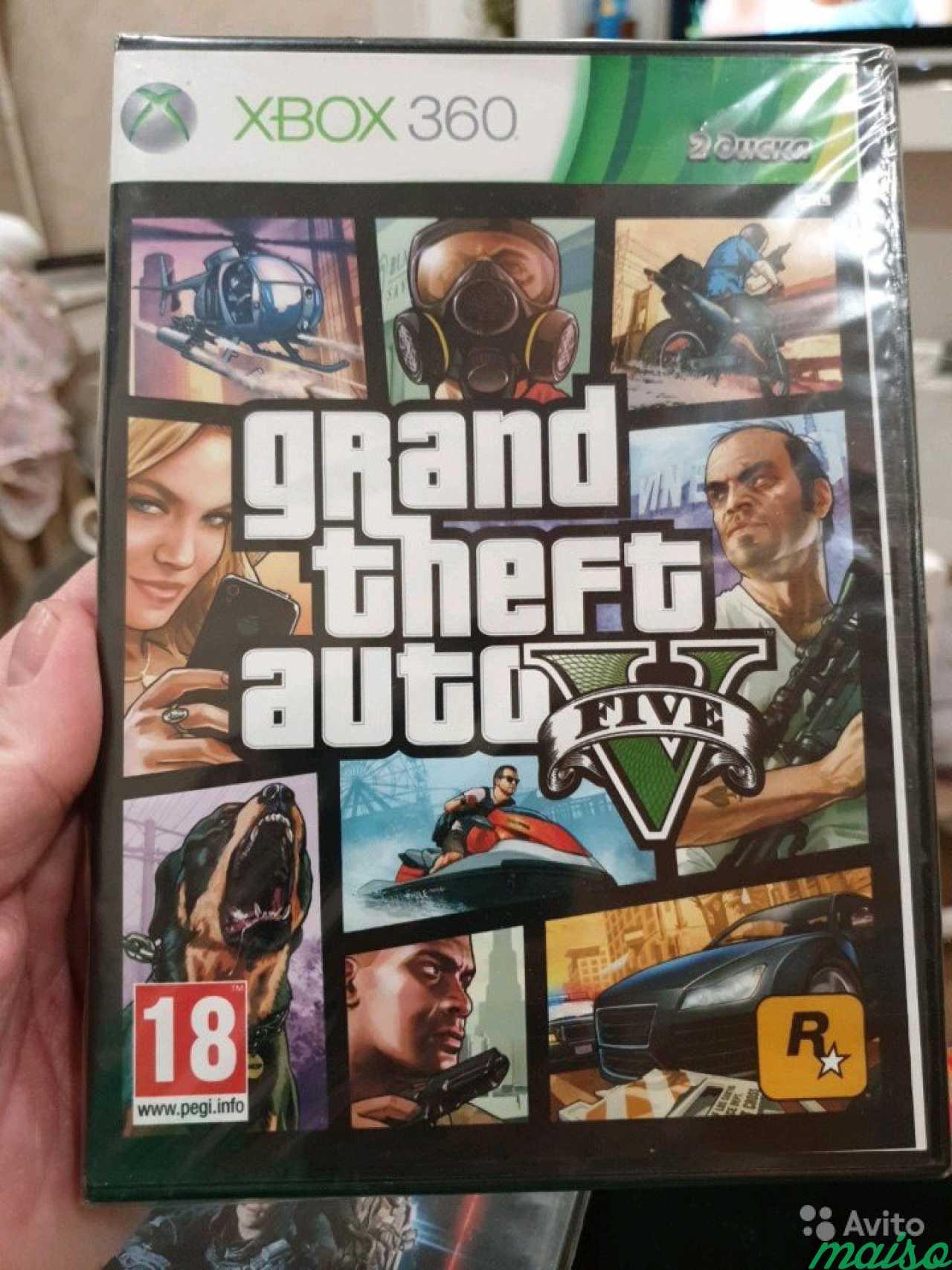 Grand theft auto V игра для xbox 360 в Санкт-Петербурге. Фото 1