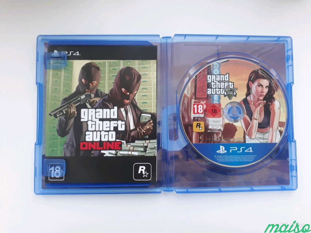 GTA 5 + online PS4 в Санкт-Петербурге. Фото 1