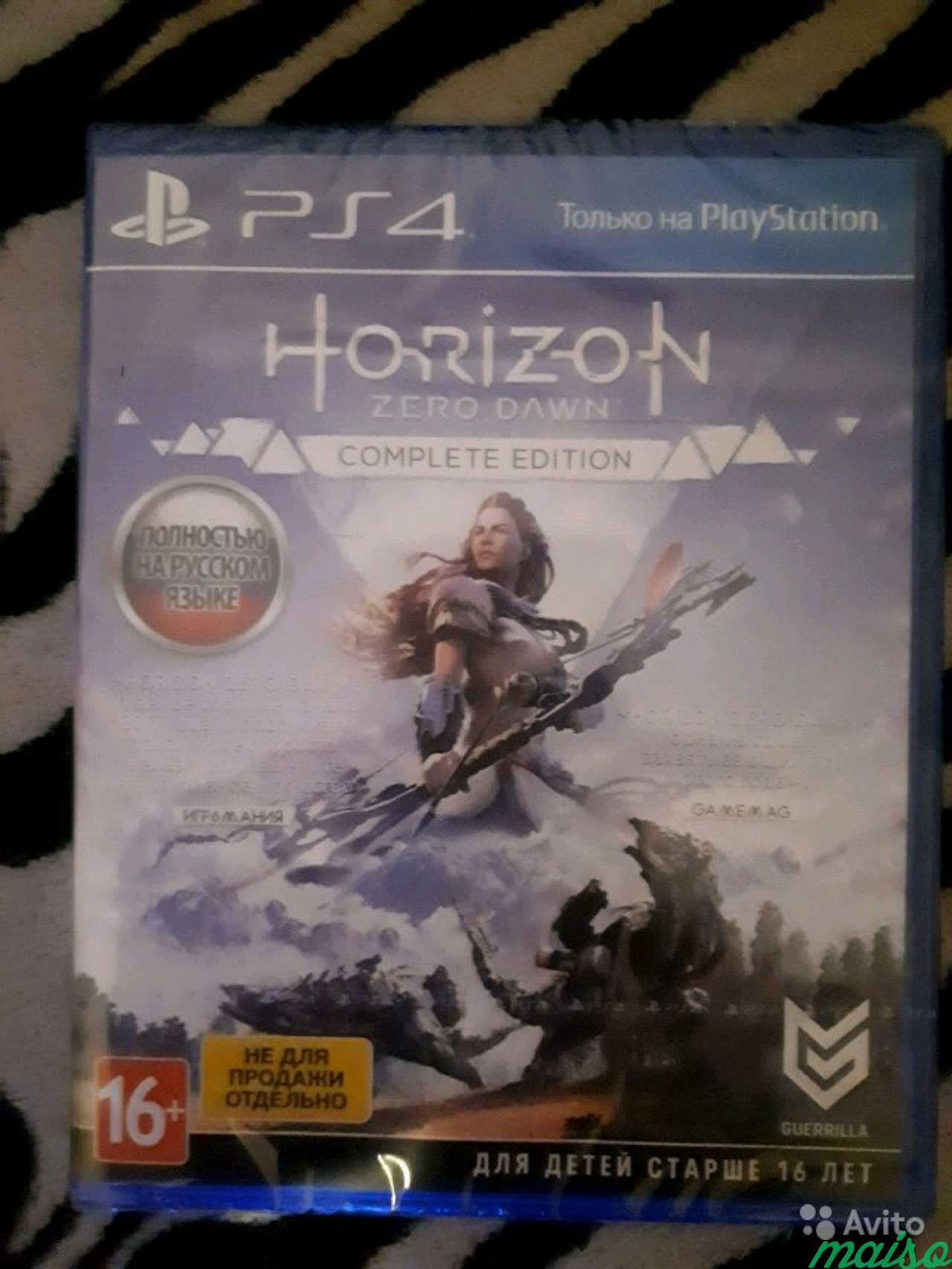 Игра на ps4 Horizon zero dawn complete edition пол в Санкт-Петербурге. Фото 1