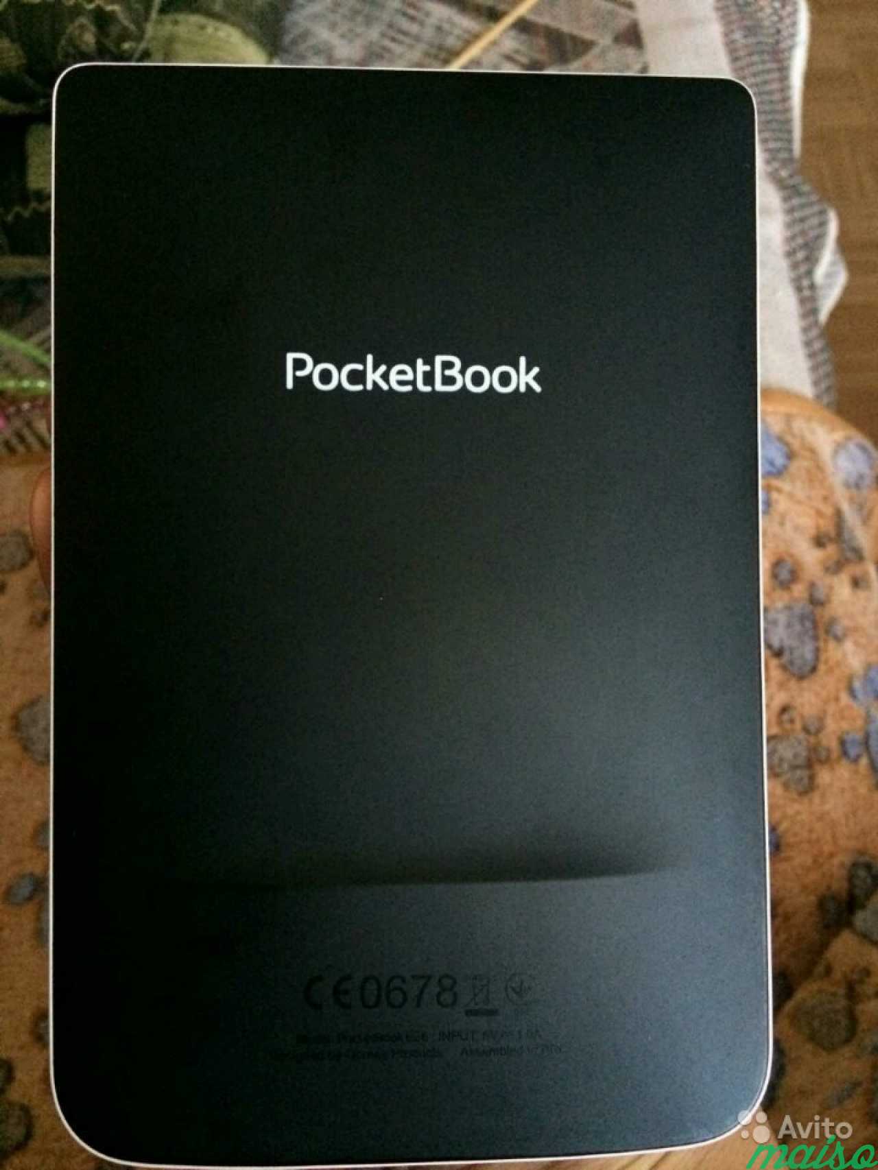 Электронная книга Pocketbook (экран не треснут) в Санкт-Петербурге. Фото 2