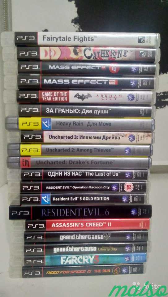 Продаю игры для PS3 в Санкт-Петербурге. Фото 1