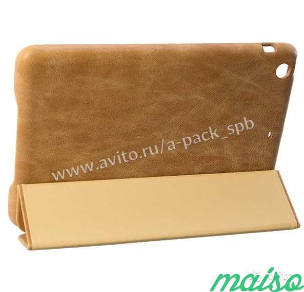 Чехол для iPad Mini/Retina Jisoncase Коричневый в Санкт-Петербурге. Фото 3