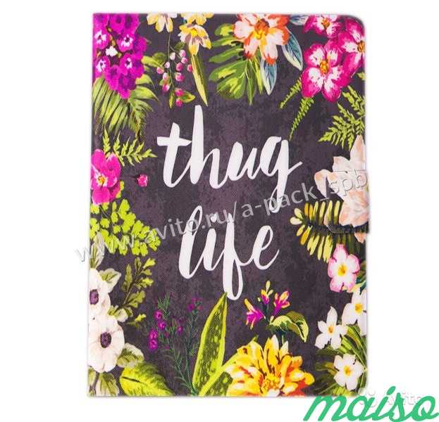 Чехол-книжка для iPad Air 2 Thug Life в Санкт-Петербурге. Фото 1