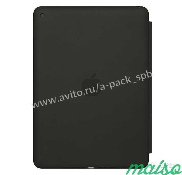 Черный чехол для iPad 2017 Smart Case analog в Санкт-Петербурге. Фото 3