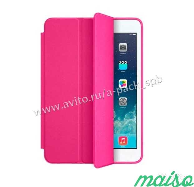 Малиновый чехол для iPad mini 4 Smart Case analog в Санкт-Петербурге. Фото 1