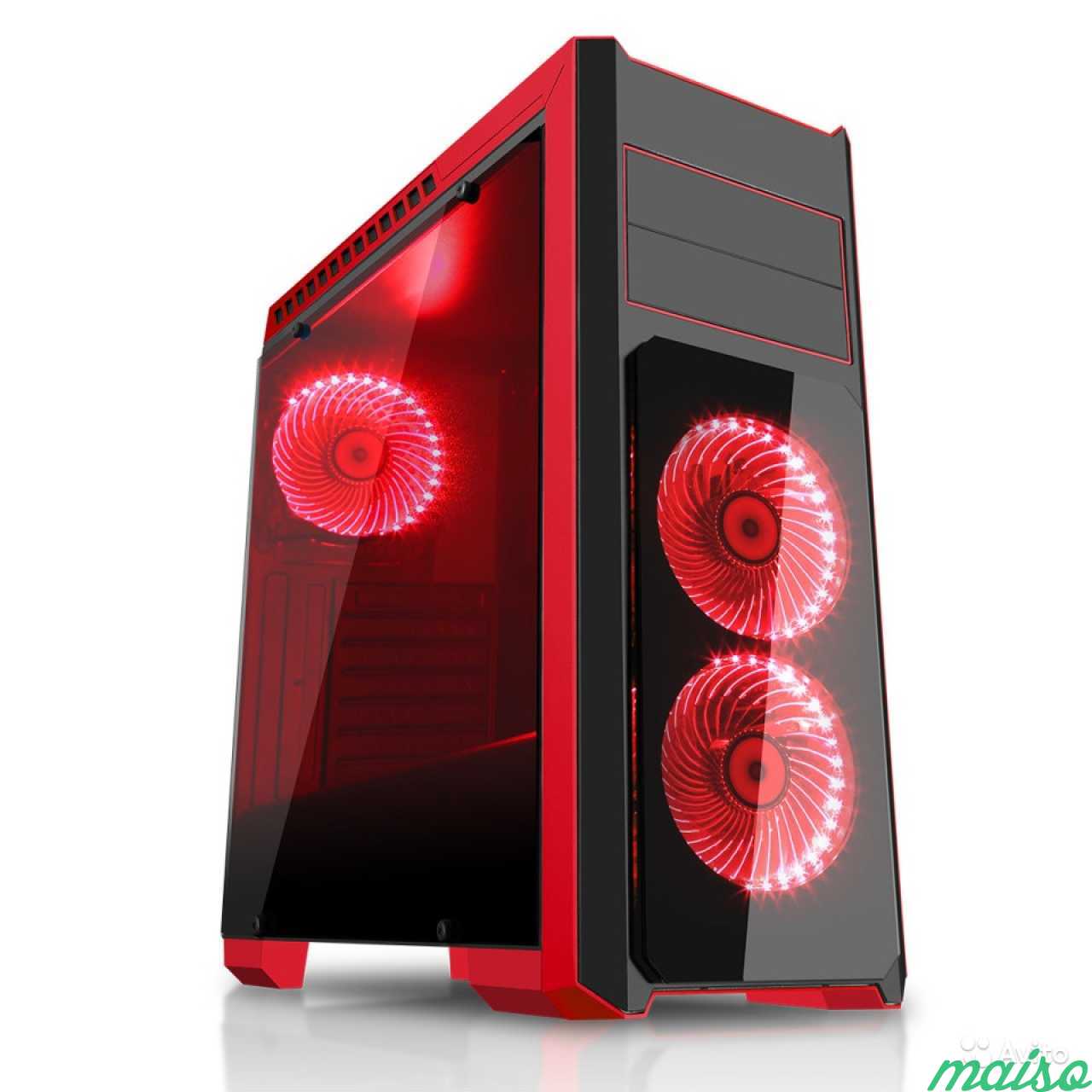 Компьютер red. Игровой компьютер Интел кор красный. Системный блок NZXT a7 Tover. Корпус sl300 с 3 красными вентиляторами. Красивые корпуса для ПК.