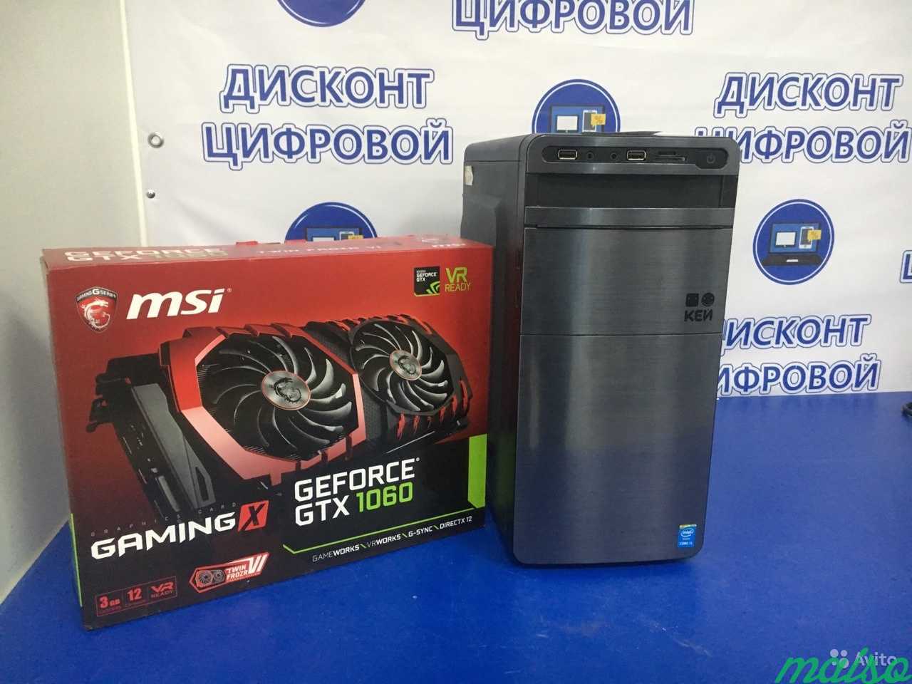 Intel G4560/DDR4-4gb/HDD-500gb/GTX 1060-3gb в Санкт-Петербурге. Фото 1