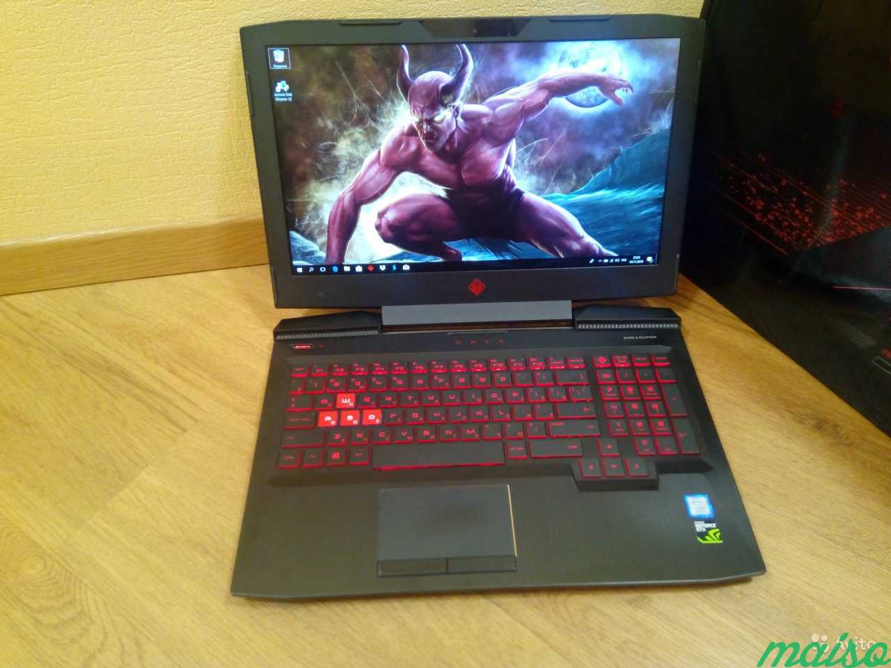 HP omen 15.6 IPS 120Hz i7 GTX1050 8Gb 1Tb 120SSD в Санкт-Петербурге. Фото 2