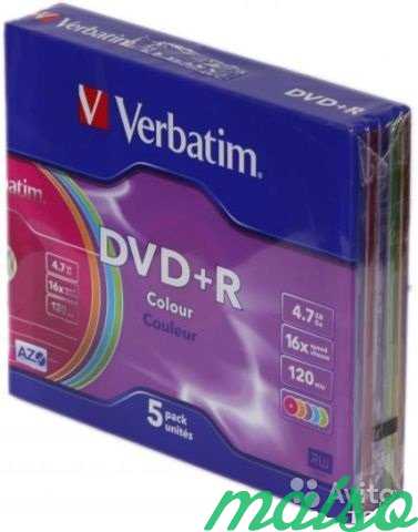 Новые DVD+R болванки запечатаные по 5шт в Санкт-Петербурге. Фото 1