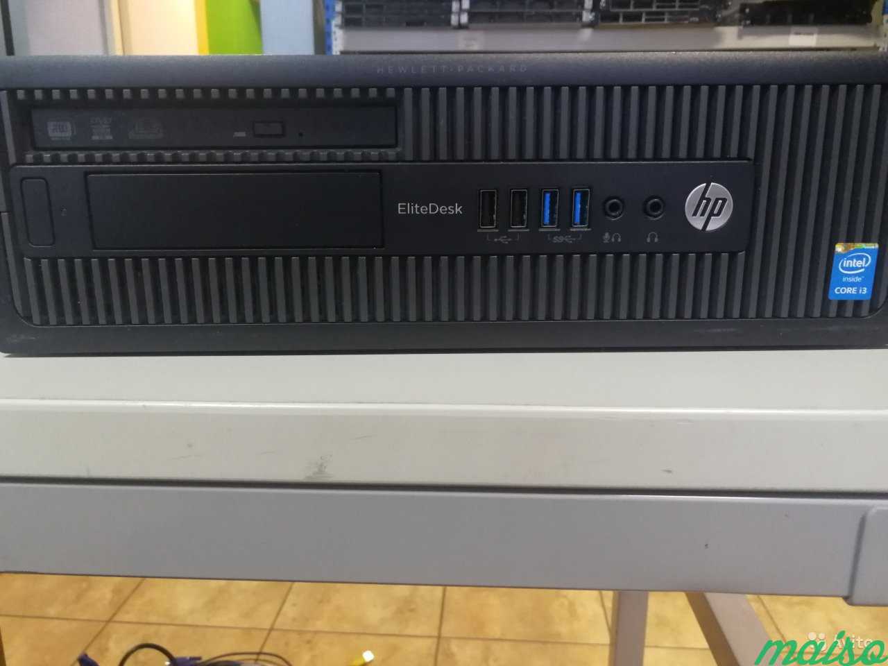 Компьютер HP elitedesk 800g1 (i3-3.5Ghz/4gb/500Gb) в Санкт-Петербурге. Фото 1