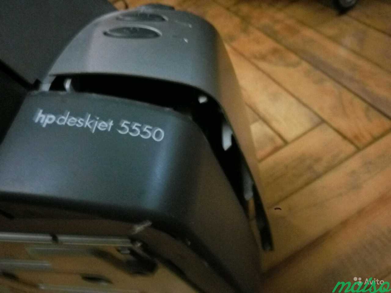 Принтер hp deskjet 5550 без зу и картриджей в Санкт-Петербурге. Фото 3