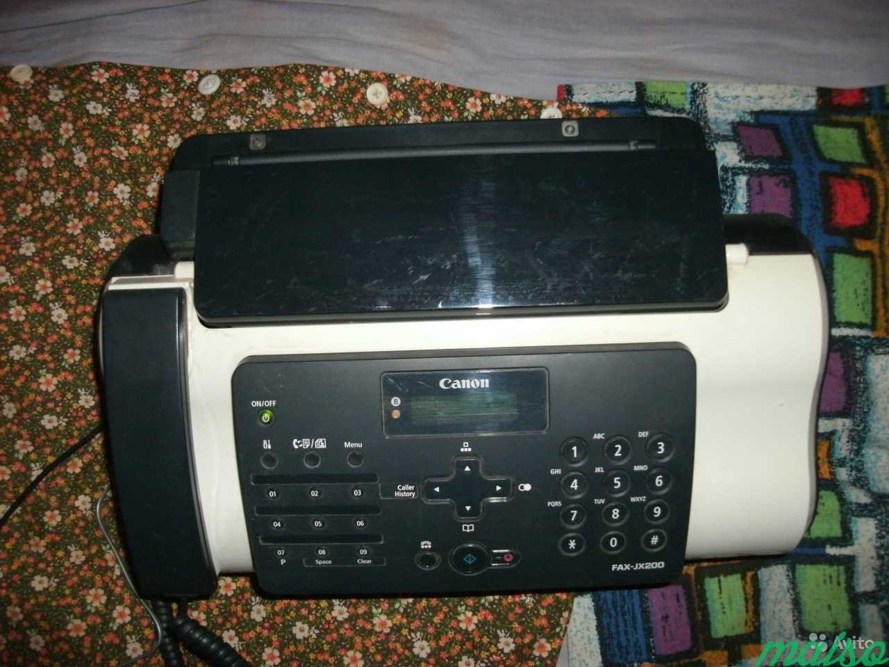 Факс Сanon fax-jx200 струйный в Санкт-Петербурге. Фото 3