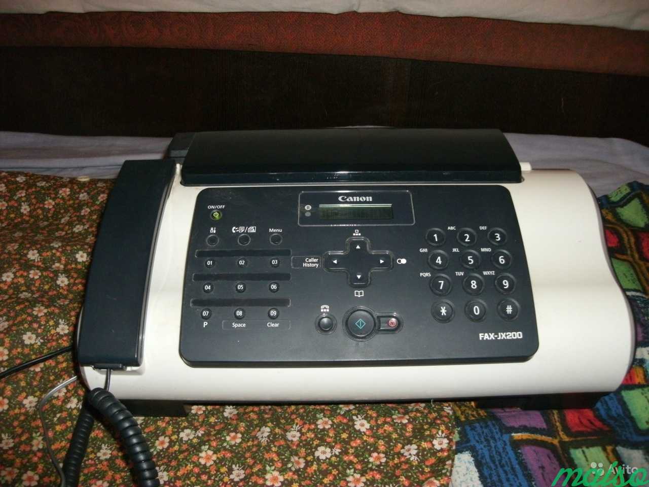 Факс Сanon fax-jx200 струйный в Санкт-Петербурге. Фото 2
