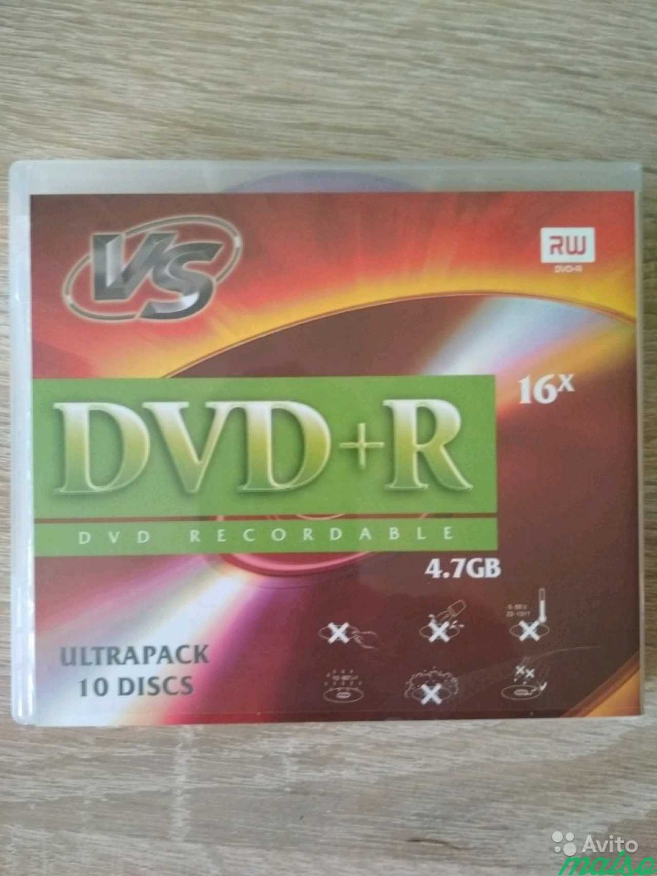 Диски DVD+R в Санкт-Петербурге. Фото 1