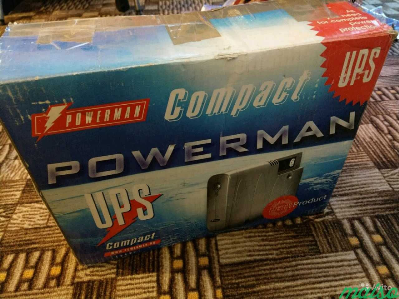 UPS Powerman Compact 650+ в Санкт-Петербурге. Фото 1