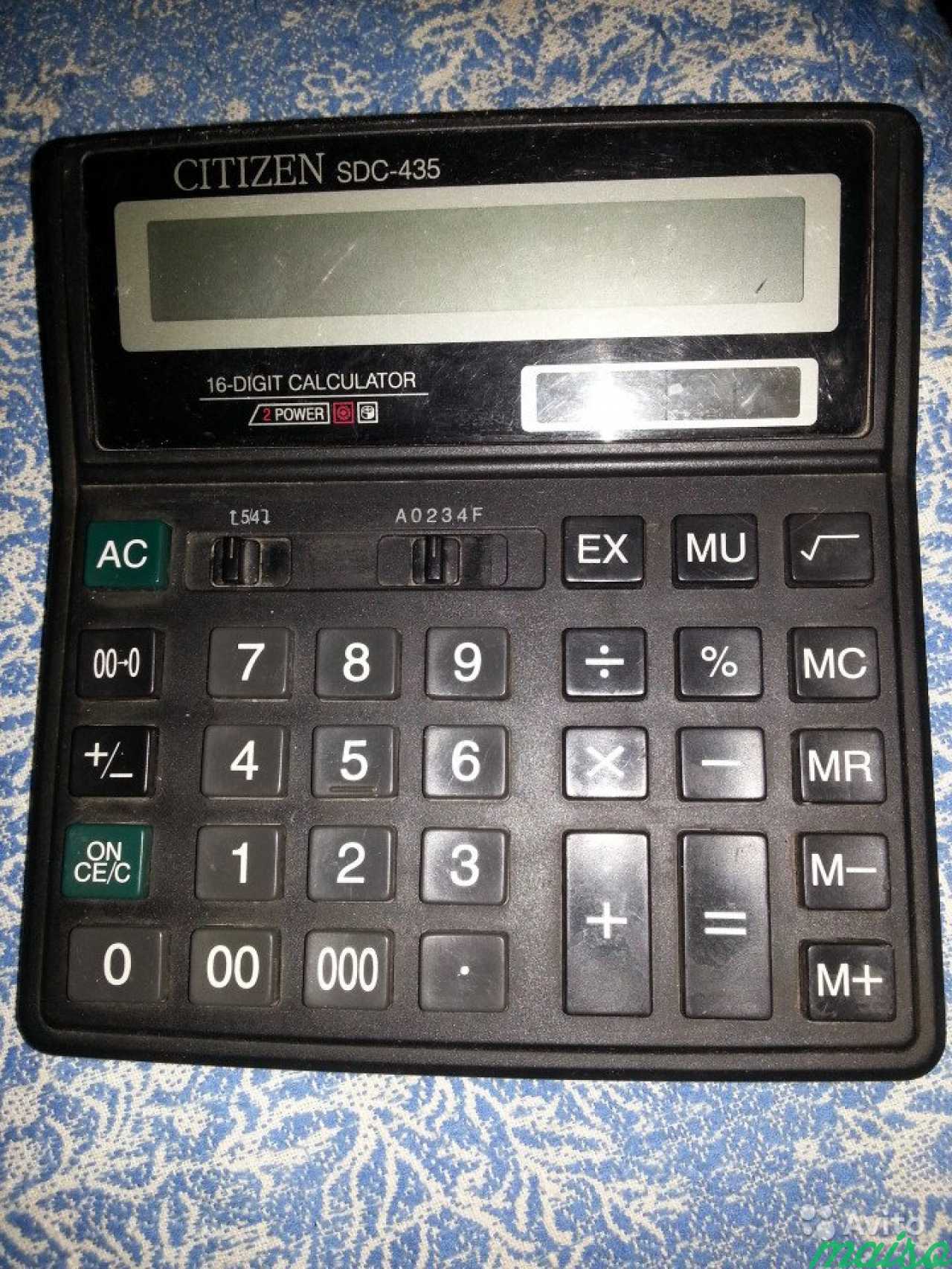 Калькулятор citizen цена. Калькулятор Citizen SDC-435. Citizen calculator 435. Калькулятор 16 разрядов Citizen SDC-435. Citizen калькулятор DS-2380 V.
