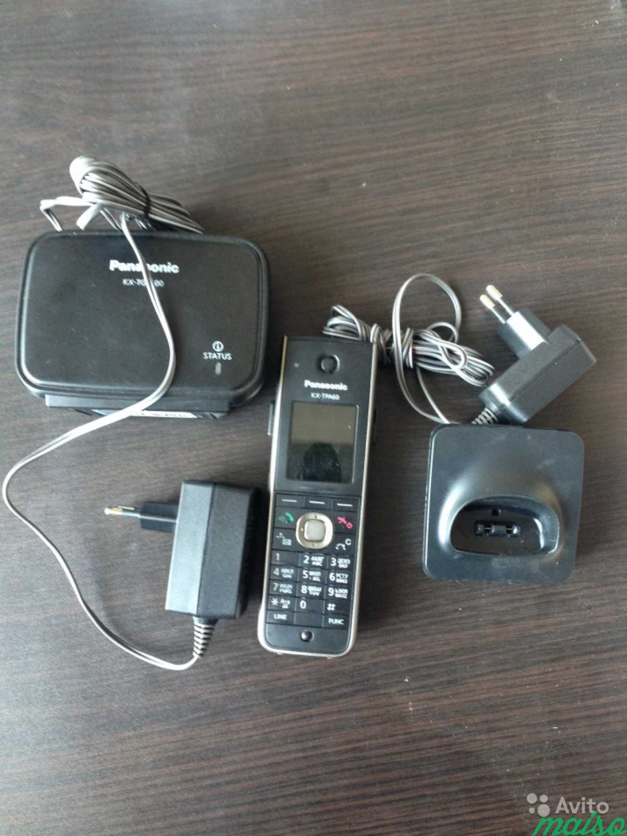 Радиотелефон Panasonic KX-TGP600 + 2 трубки Б/У в Санкт-Петербурге. Фото 1